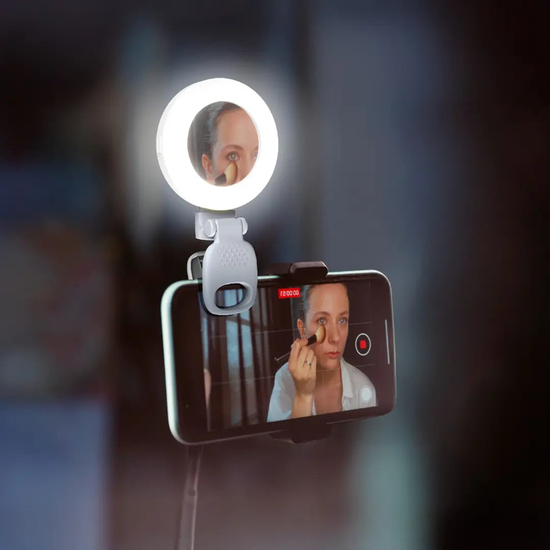 Porodo Lifestyle Clip-On Mirror Fill Light (PD-LFST153-WH) Porodo Lifestyle Clip-On Mirror Fill Light (PD-LFST153-WH)